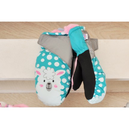 Miętowe rękawiczki nieprzemakalne OWIECZKA 1P