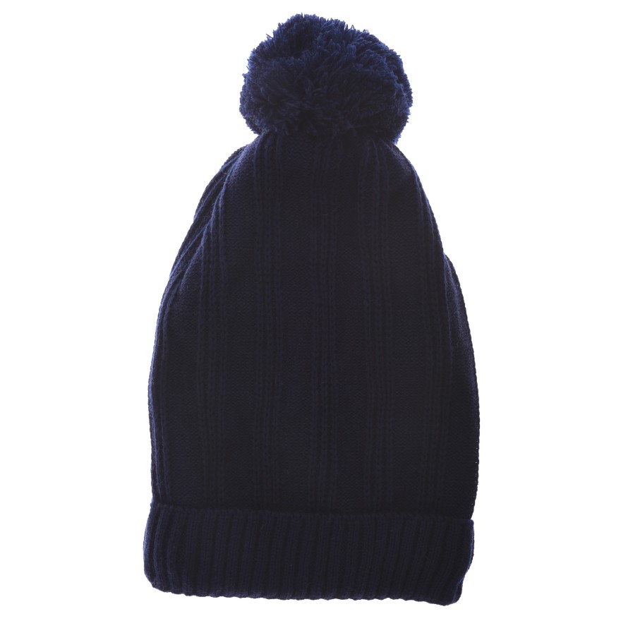 Granatowa ZIMOWA CZAPKA TYPU KRASNAL 3-6L ZIMA