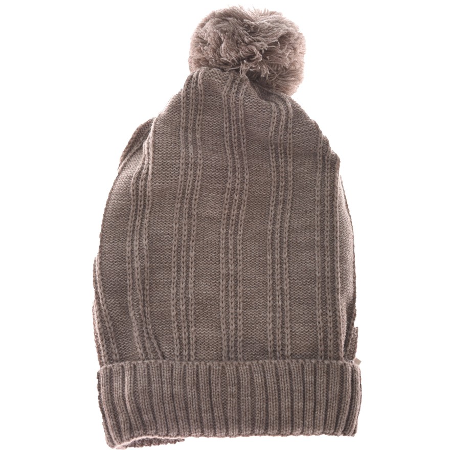 Brązowa ZIMOWA CZAPKA TYPU KRASNAL 5-6L ZIMA Brązowa ZIMOWA CZAPKA TYPU KRASNAL 5-6L ZIMA