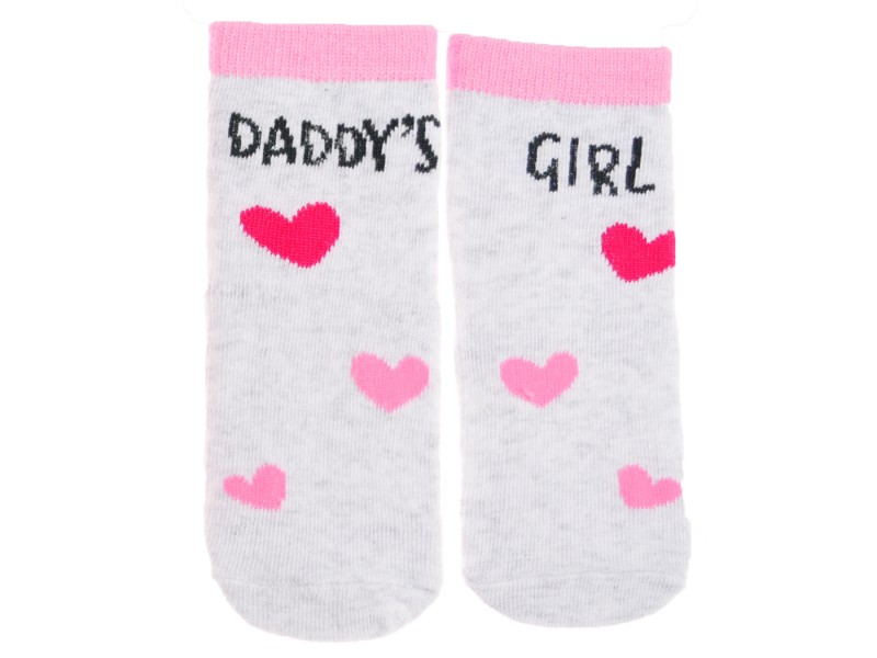 Skarpetki bawełniane "DADDY'S GIRL"  skarpety dziewczęce