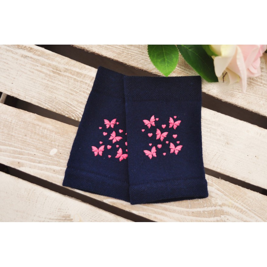 Granatowe NAKOLANNIKI dziewczęce ABS DO RACZKOWANIA rozmiar uniwersalny