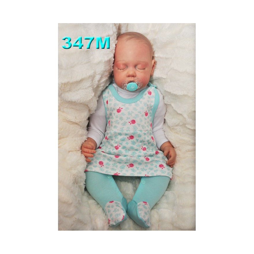 ŚPIOCHY SUKIENKA 2w1 tylko u nas! miętowe w róże wzór 347M