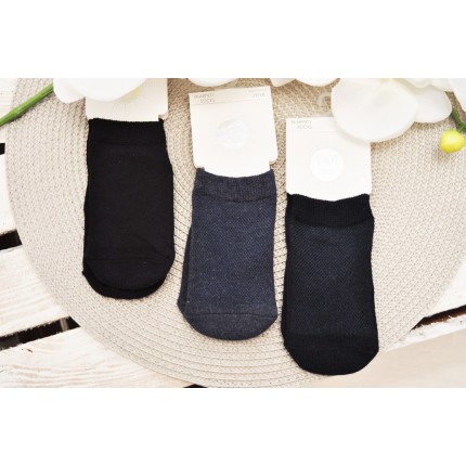3 pary STOPKI ażurowe skarpety letnie skarpetki zestaw ciemny