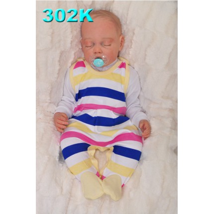 ŚPIOCHY rozpinane w kroku, żółte w paski r.50 WCZEŚNIAK wzór 302K