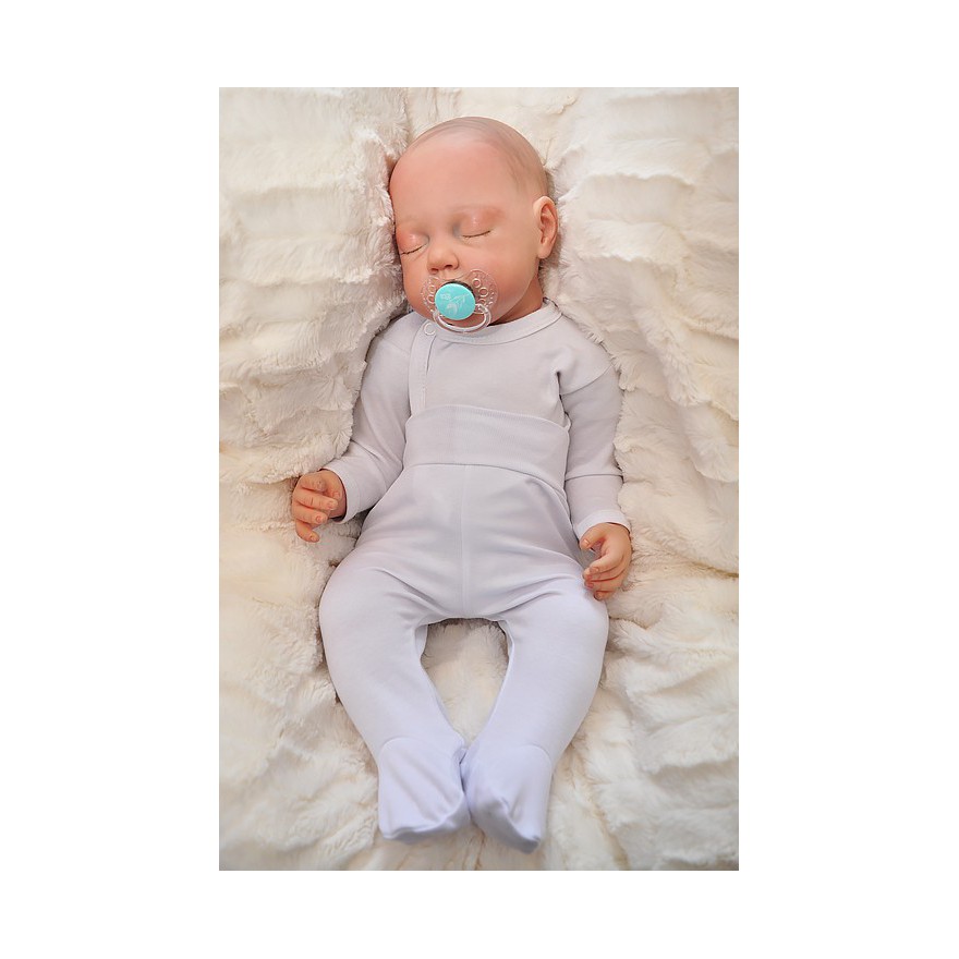 Białe PÓŁŚPIOCHY bezuciskowe