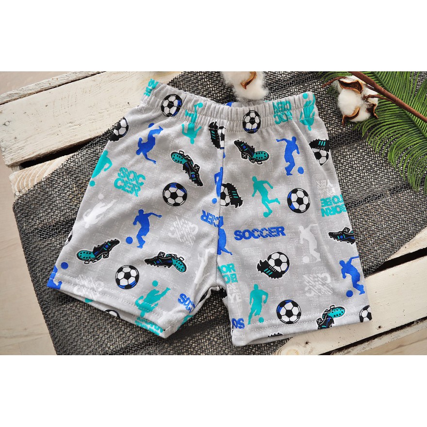 Szare KRÓTKIE SPODENKI Soccer cienkie SZORTY LATO