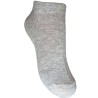 Szare SKARPETY STOPKI SKARPETKI GŁADKIE