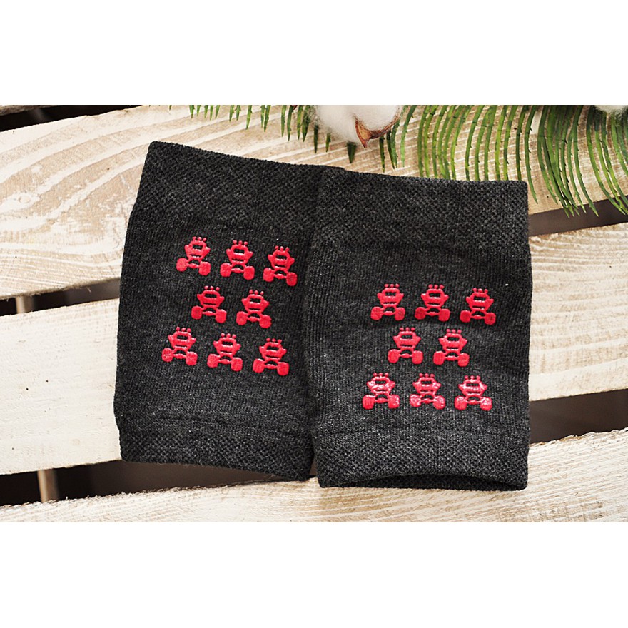 Grafitowe NAKOLANNIKI dla chłopca ABS DO RACZKOWANIA rozmiar uniwersalny