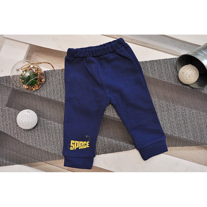 Komplet SPACE spodnie, musztardowa bluza z kapturem DRES