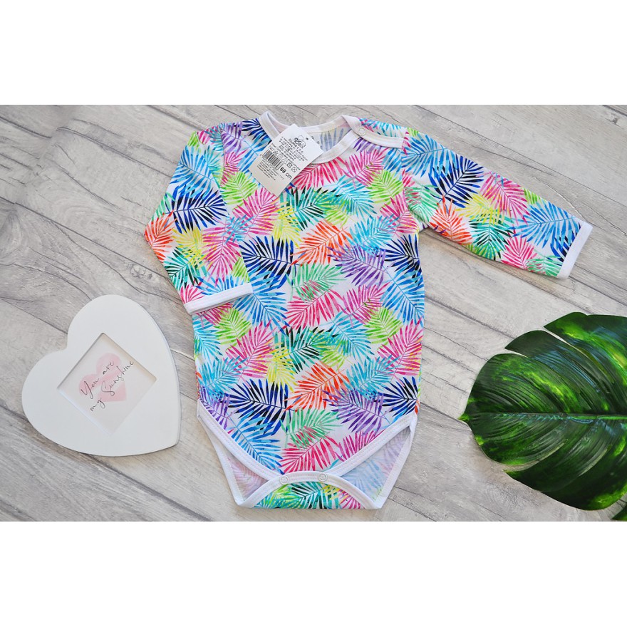 BODY w kolorowe liście długi rękaw