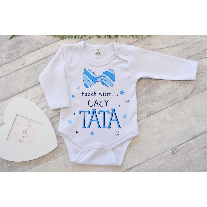 Białe BODY chłopięce