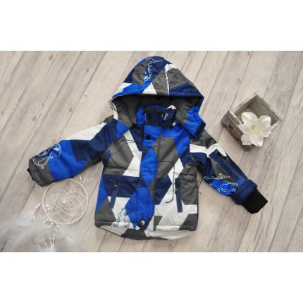 ZIMOWY KOMBINEZON dwuczęściowy SMOK ocieplany wzór N2