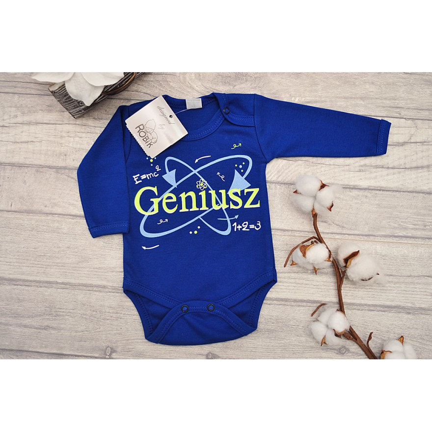 Chabrowe BODY GENIUSZ długi rękaw wzór 634