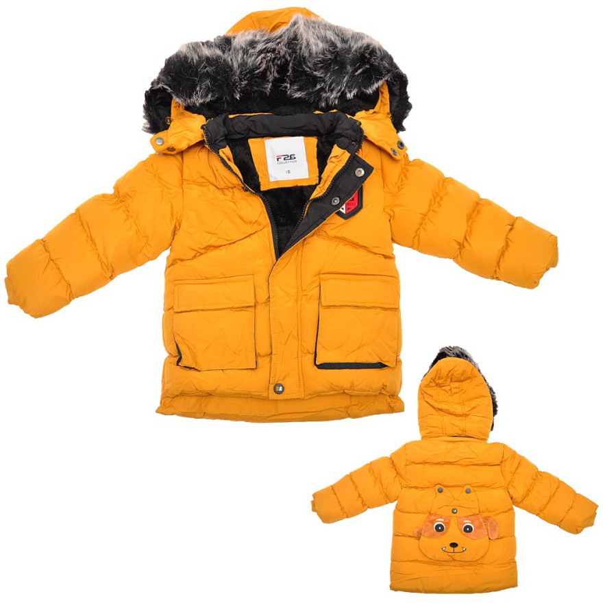 Musztardowa KURTKA pikowana 