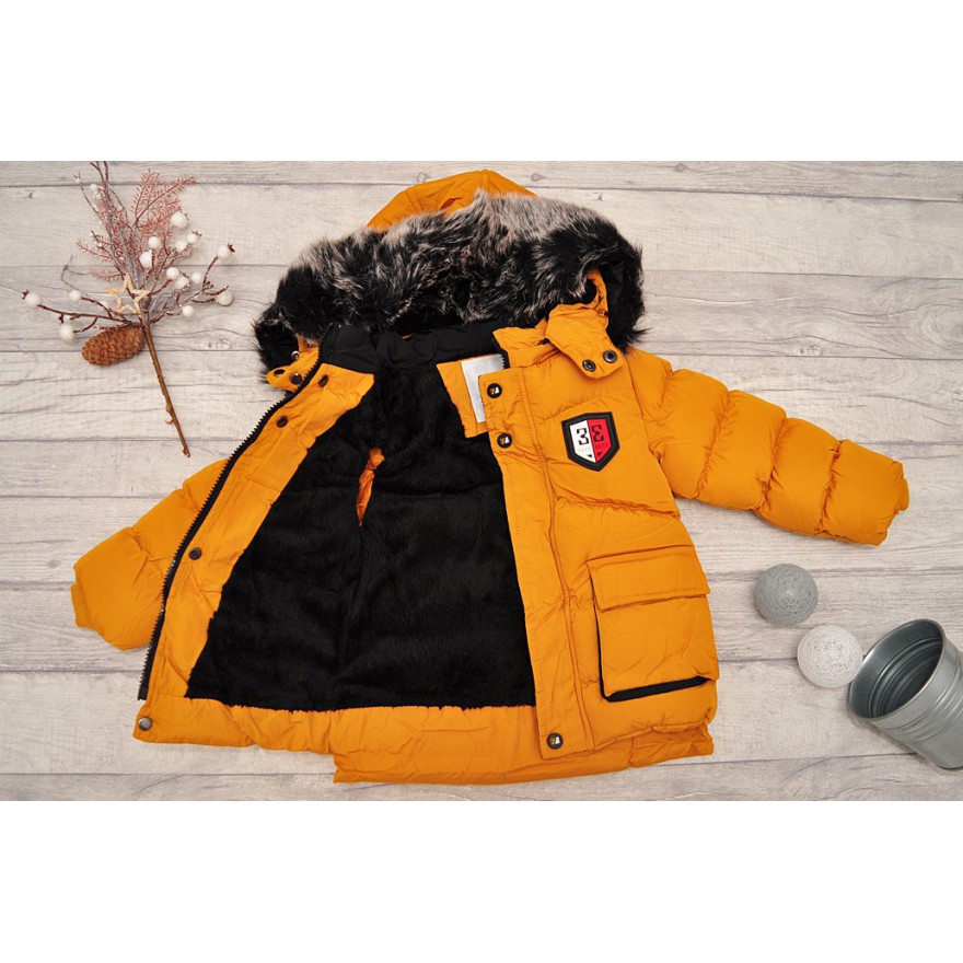 Musztardowa KURTKA pikowana 