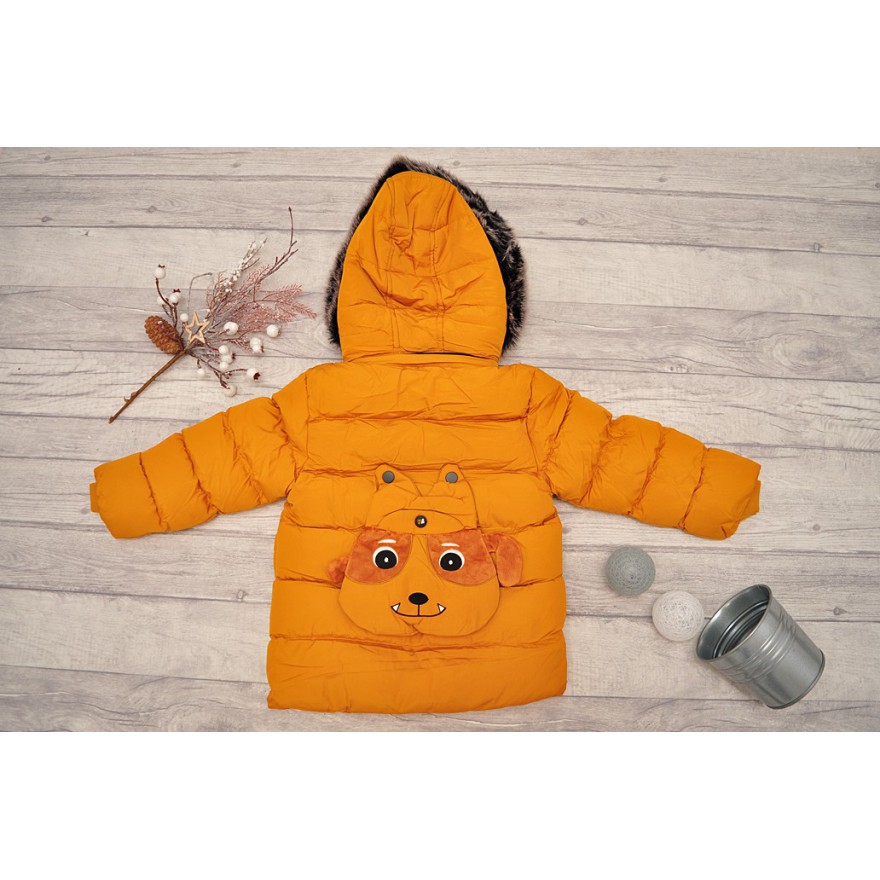 Musztardowa KURTKA pikowana 