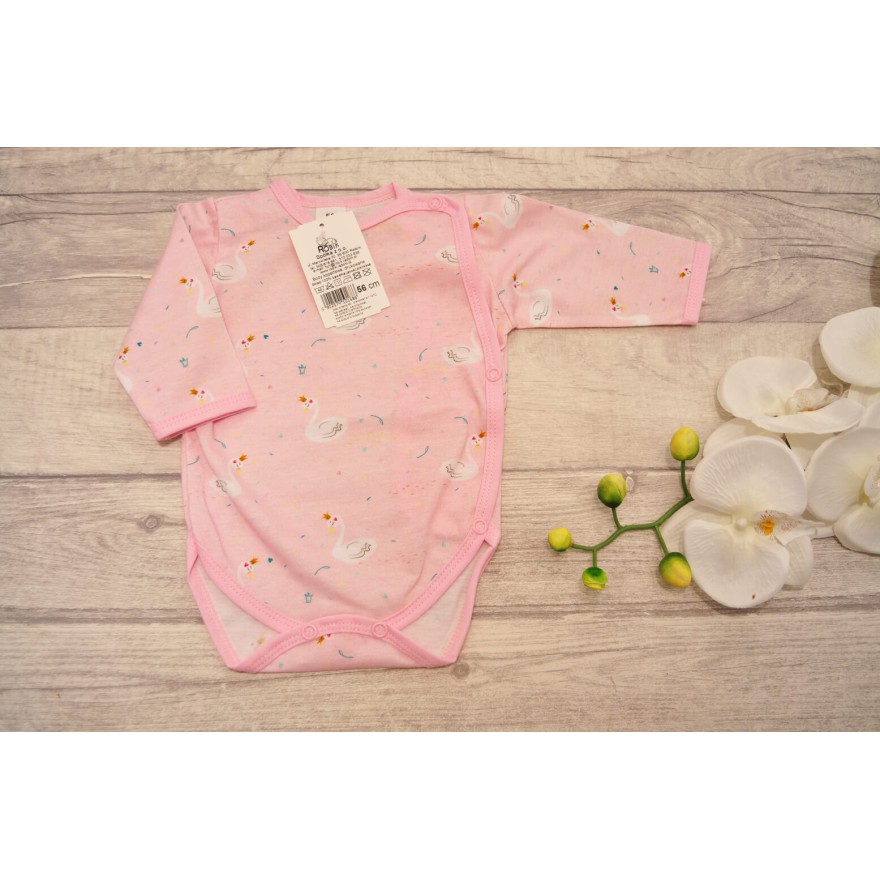 BODY kopertowe Różowe łabędzie wz.403