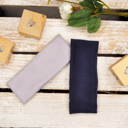 SZARA opaska niemowlęca 0-6m-cy