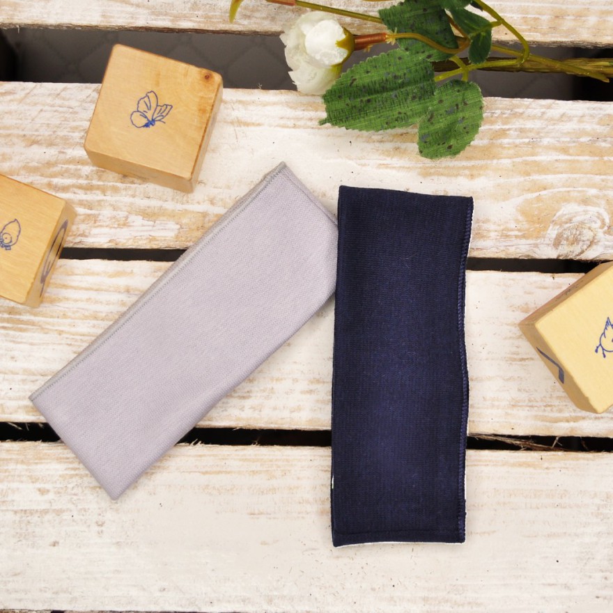 Granatowa opaska niemowlęca 0-6msc