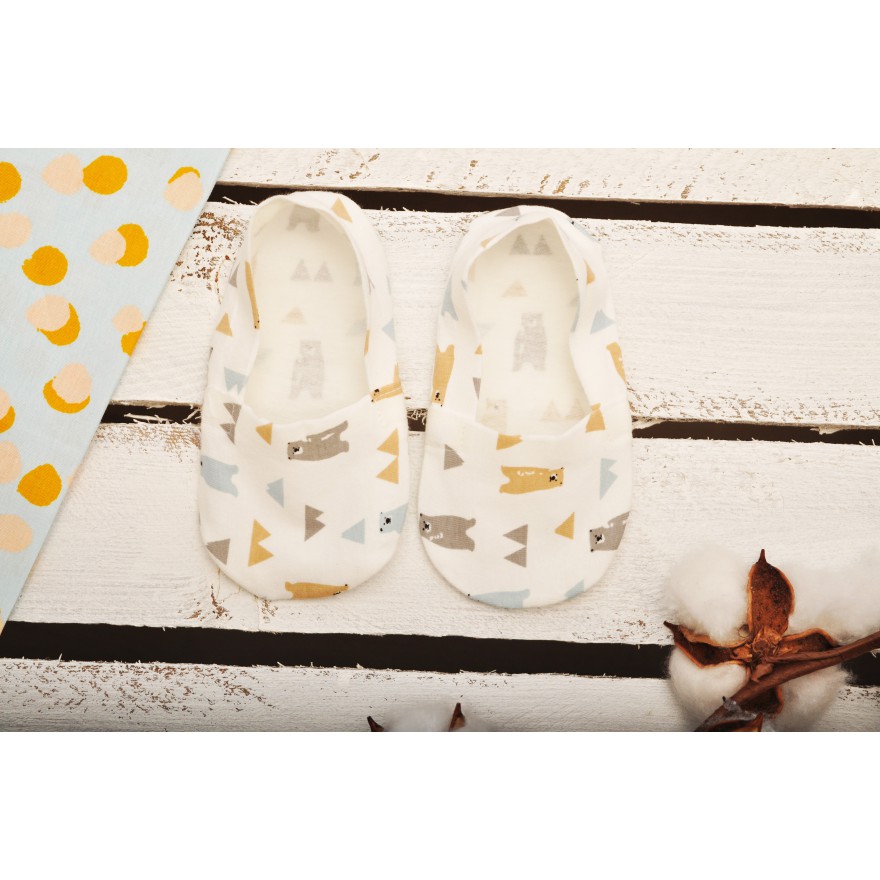 SKARPETY STOPKI SKARPETKI wzór misie i trójkąty