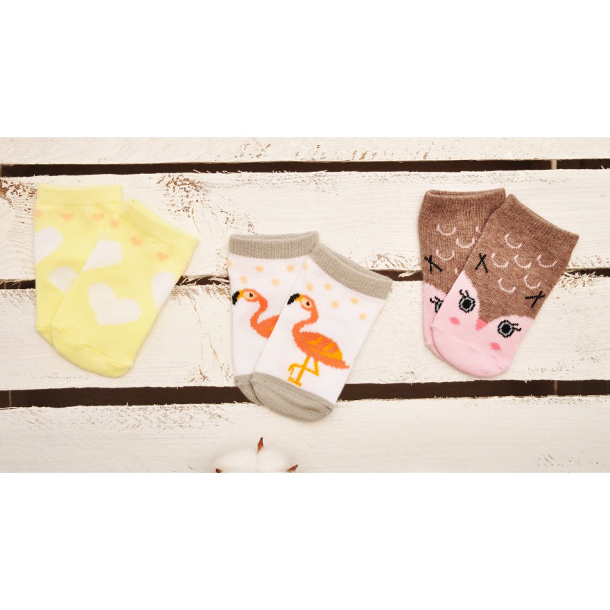 3pak SKARPETKI bawełniane skarpety dziewczęce D-30