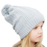 Szara ZIMOWA CZAPKA TYPU KRASNAL 3-6L ZIMA