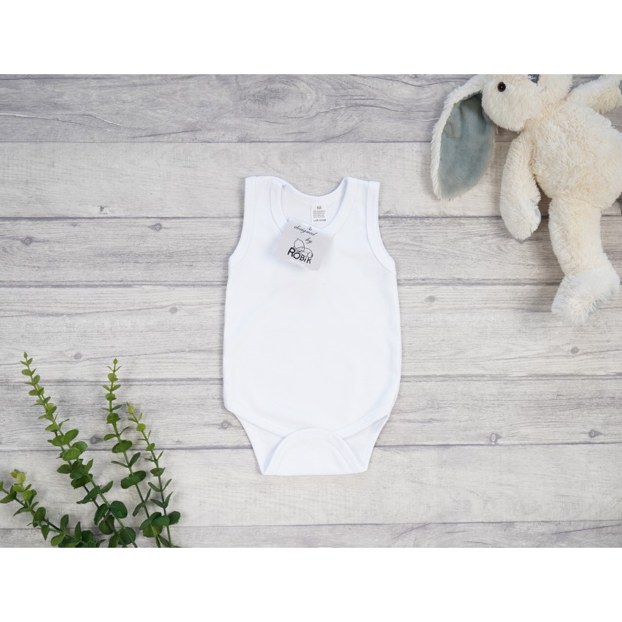 Białe body na ramiączka LATO