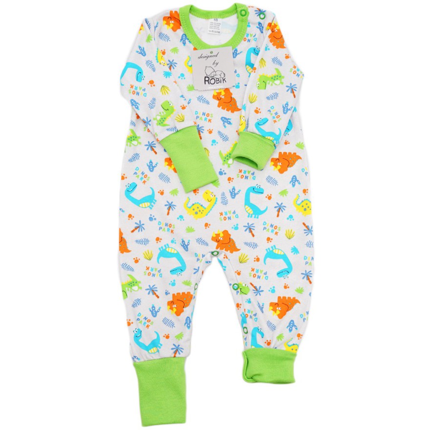 Pajac bez stópek RAMPERS w dinozaury pajacyk rosnący wz.188