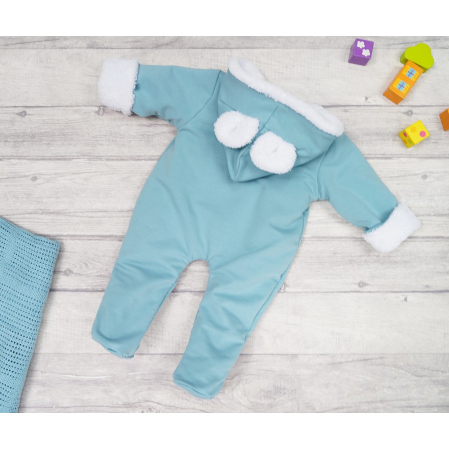 Iceberg KOMBINEZON na futerku dresowy z misiem