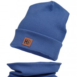 Jeans komplet HI! czapka + komin wiosna/jesień
