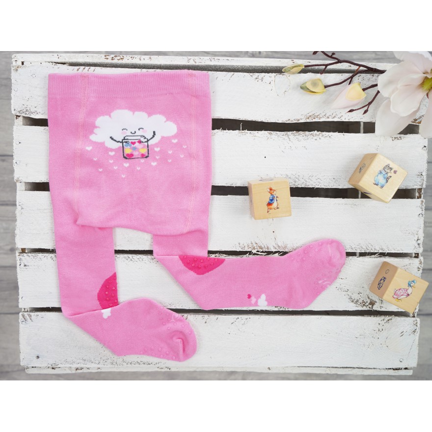 RAJSTOPY do RACZKOWANIA róż z chmurką POTRÓJNY ABS! wzór 538