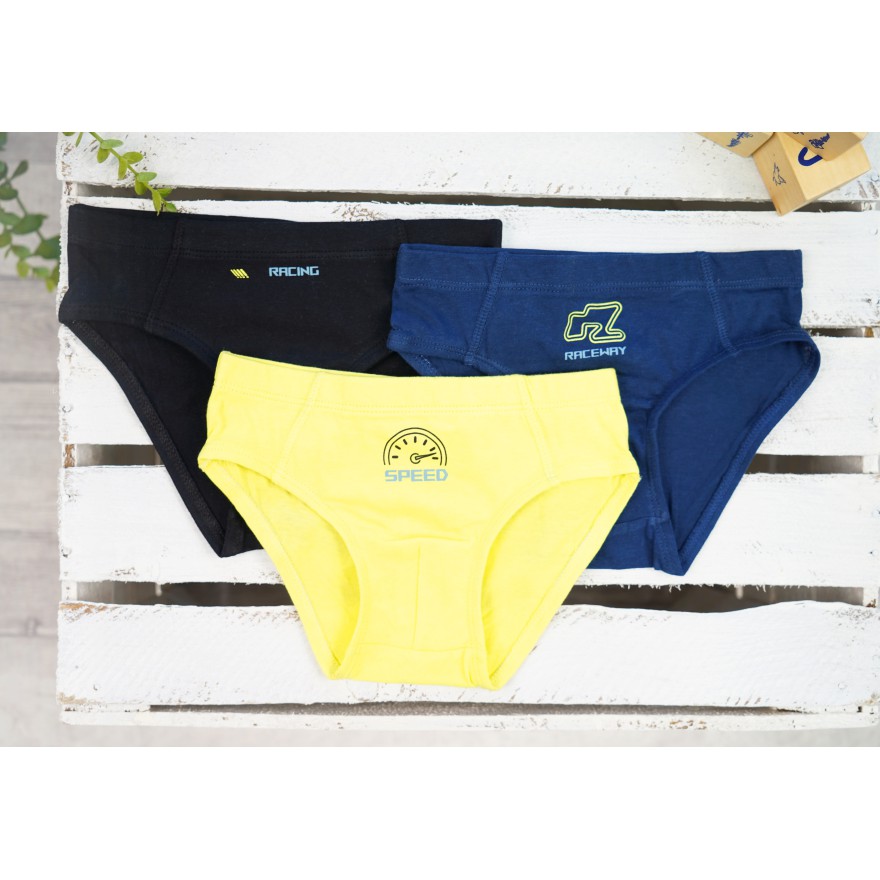 3pak SLIPY slipki chłopięce bawełniane RACING