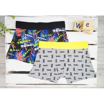 2pak BOKSERKI chłopięce bawełniane SHARK