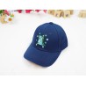 CZAPKA Z DASZKIEM chłopięca ciemnoniebieska DINO bejsbolówka