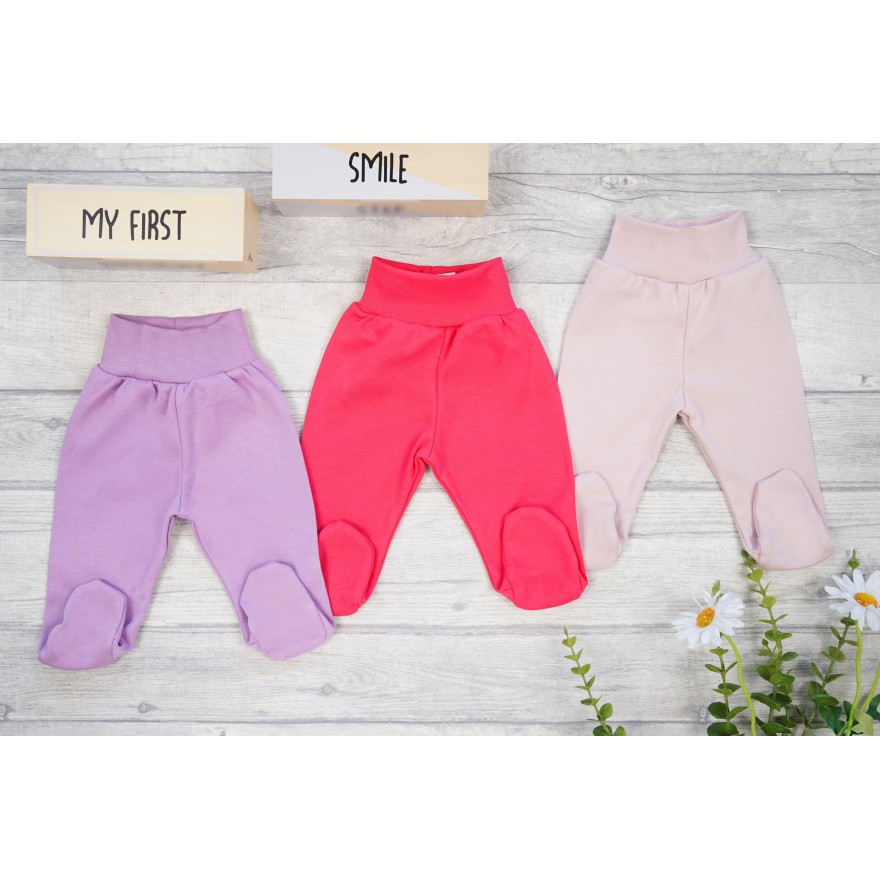 3pak PÓŁŚPIOCHY bezuciskowe malinowy wrzosowy pudrowy