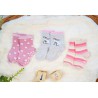 3 PAK SKARPETKI z ABS GROCHY skarpety dziewczęce D-50