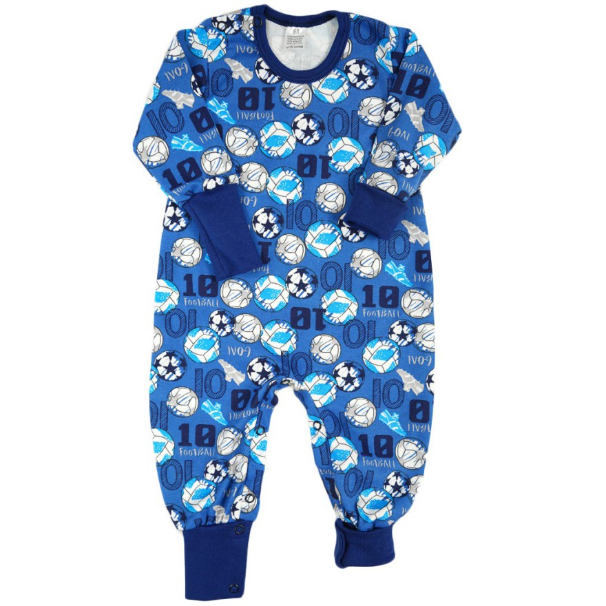 Pajac bez stópek RAMPERS granat w piłki pajacyk rosnący 413