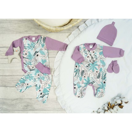 WYPRAWKA dla noworodka do szpitala 5 części wrzos koala 377w