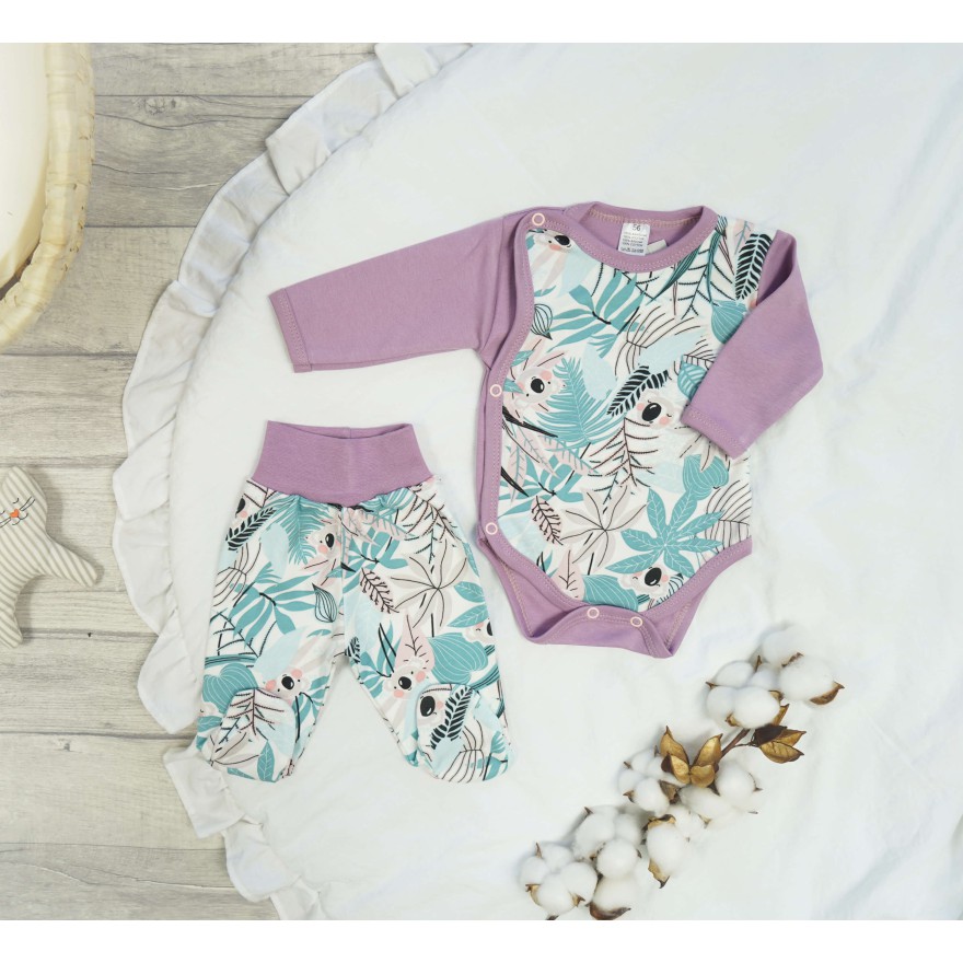 WYPRAWKA dla noworodka do szpitala 5 części wrzos koala 377w