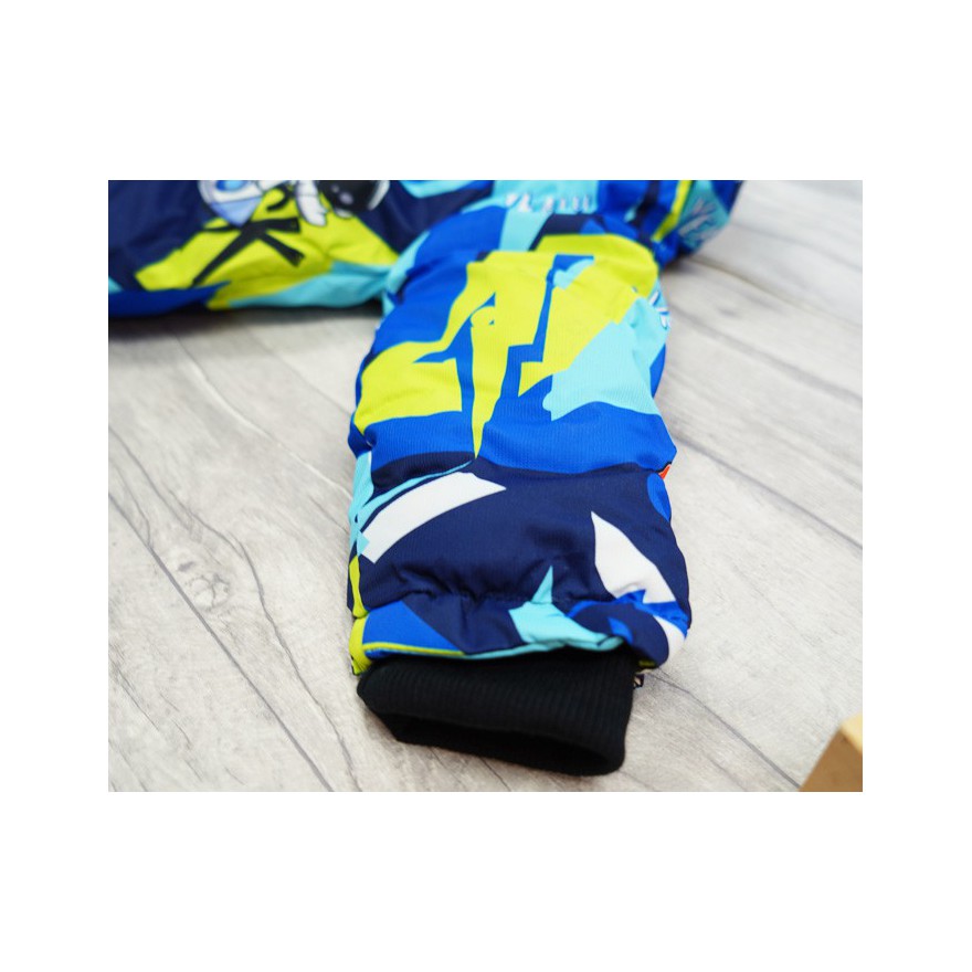 ZIMOWY KOMBINEZON dwuczęściowy błękit YEAH kurtka + spodnie