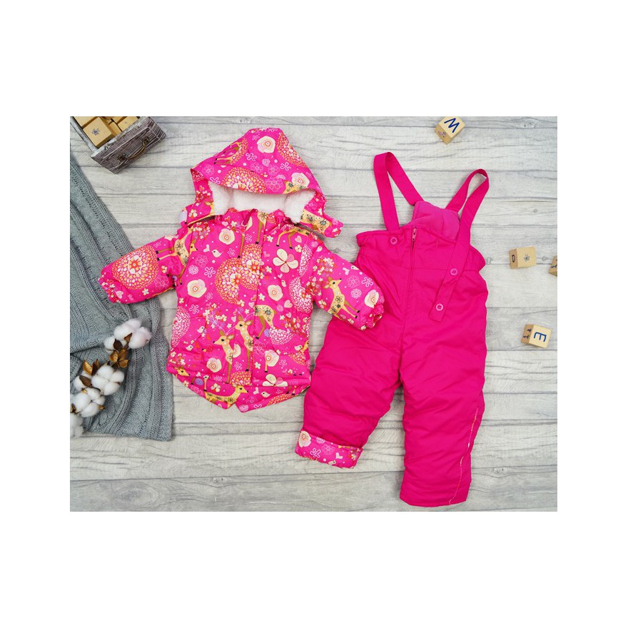 ZIMOWY KOMBINEZON dwuczęściowy AMARANT SARENKI kurtka + spodnie