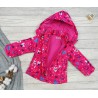 ZIMOWY KOMBINEZON dwuczęściowy RÓŻOWY W SERCA kurtka + spodnie