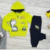 Zielony DRES dino BIG HELLO bluza i spodnie