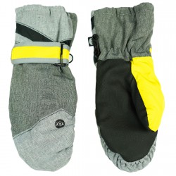 Szaro-żółte rękawiczki nieprzemakalne 1P 110-116