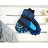 Niebieskie rękawiczki nieprzemakalne 5P JEANS r.110-116