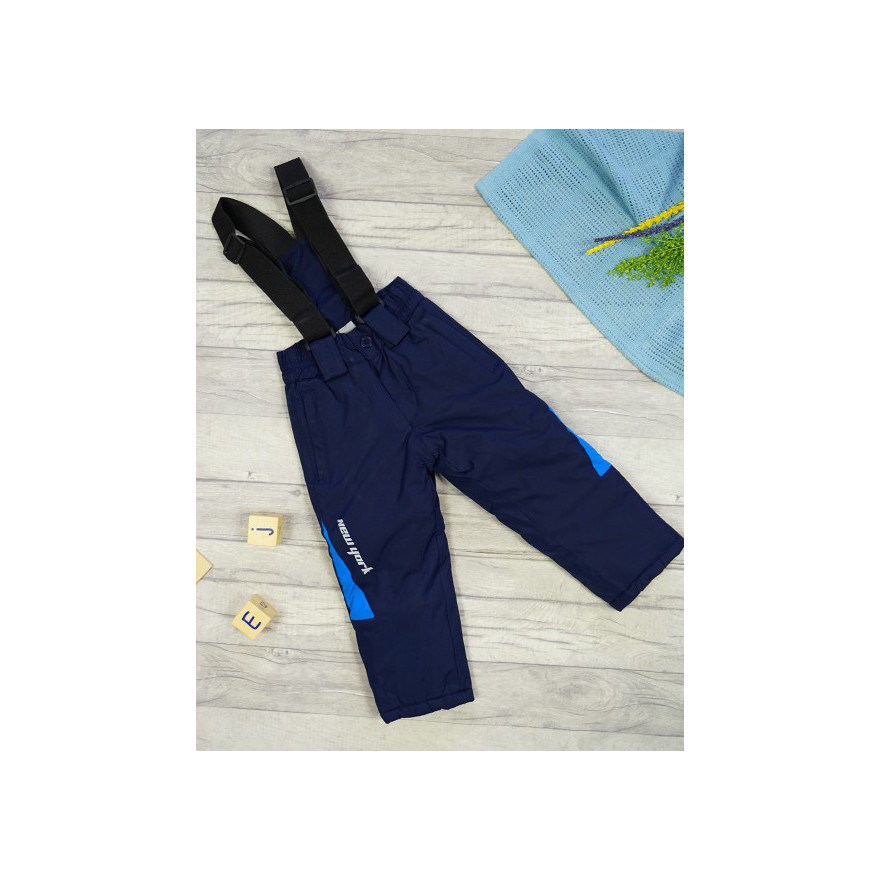 SPODNIE NARCIARSKIE zimowe GRANATOWE new york