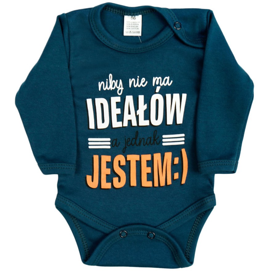 Petrol BODY Niby nie ma ideałów... długi rękaw wzór 606p