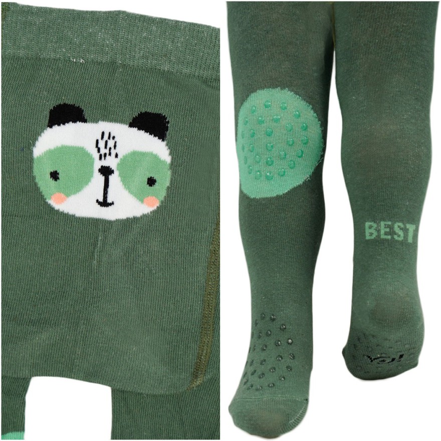 RAJSTOPY do RACZKOWANIA zielone z pieskiem POTRÓJNY ABS! wzór 678