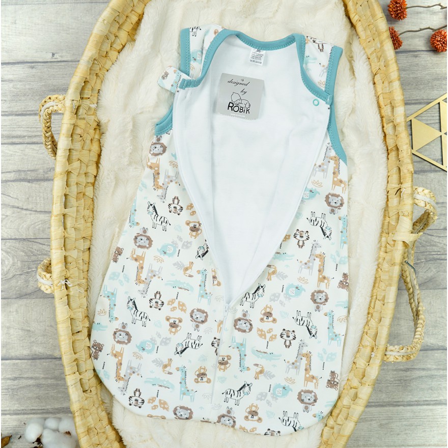 Iceberg ŚPIWÓR śpiworek niemowlęcy zoo w.370i do spania wyprawka