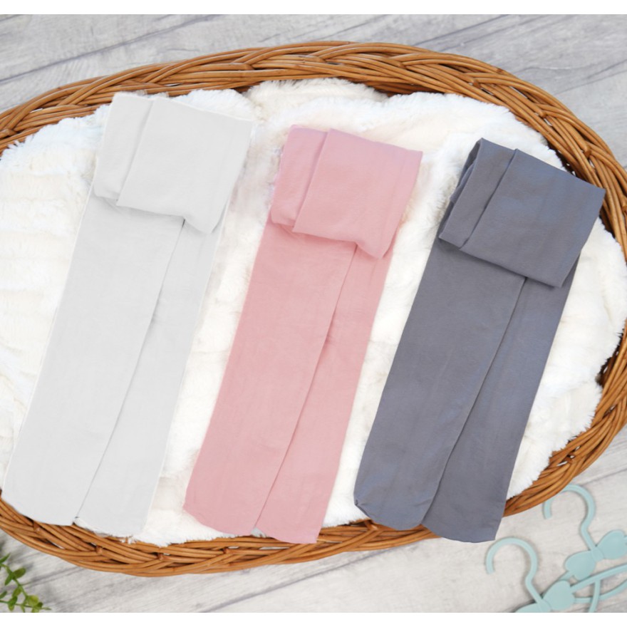 3PAK RAJSTOPY MIKROFIBRA 40 DEN biały róż szary